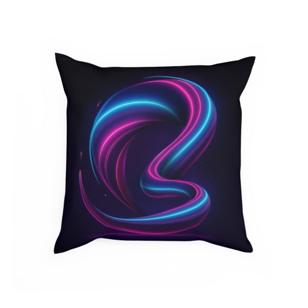 Copy of Modern Abstract Decorative Cushion with Fluid Design, Colorful Home Decor, Throw Pillow for Living Room, Gift for Art Lovers, Cozy [...] - Görsel 4