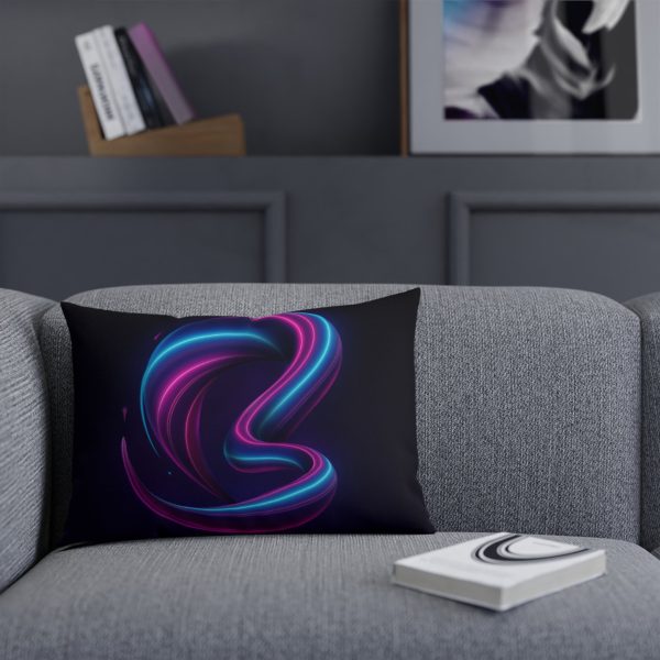 Copy of Modern Abstract Decorative Cushion with Fluid Design, Colorful Home Decor, Throw Pillow for Living Room, Gift for Art Lovers, Cozy [...] - Görsel 11