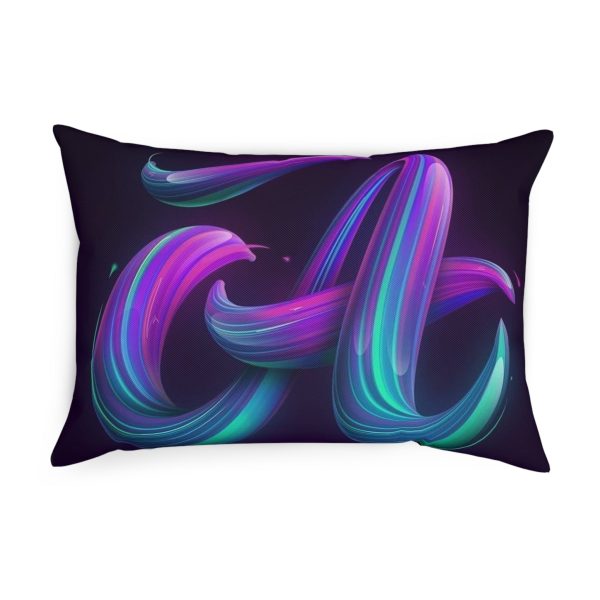 Modern Abstract Decorative Cushion with Fluid Design, Colorful Home Decor, Throw Pillow for Living Room, Gift for Art Lovers, Cozy [...] - Görsel 10