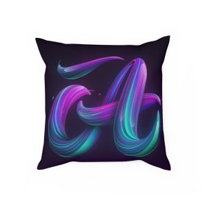 Modern Abstract Decorative Cushion with Fluid Design, Colorful Home Decor, Throw Pillow for Living Room, Gift for Art Lovers, Cozy [...]